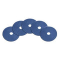 13 inch Blue Floor Wax Cleaning Pads - Case of 5