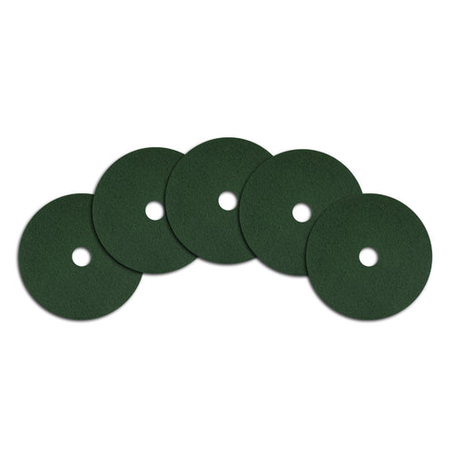 13 inch Green Deep Scrubbing Floor Pads - Case of 5 Thumbnail