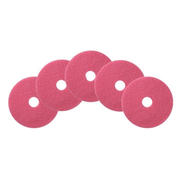 Case of 13 inch Flamingo Automatic Floor Scrubber Pads - 5 Pads