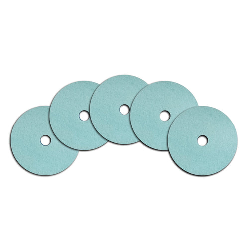 20 inch Luster Lite Blue High Speed Floor Burnishing Pads - Case of 5 Thumbnail