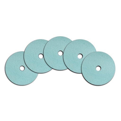 27" Luster Lite Blue Propane Floor Polishing Pads - Case of 5 Thumbnail