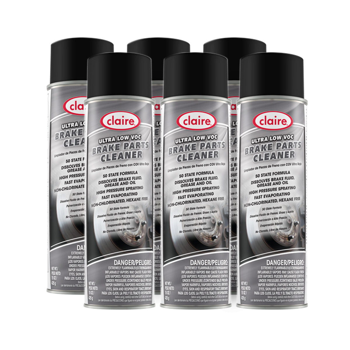 Claire® Ultra Low VOC Brake Parts Cleaner #CL069 (50 State Formula