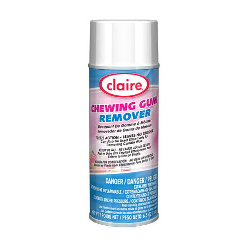 Claire® Chewing Gum Remover (6.5 oz Aerosol Cans) - Case of 12