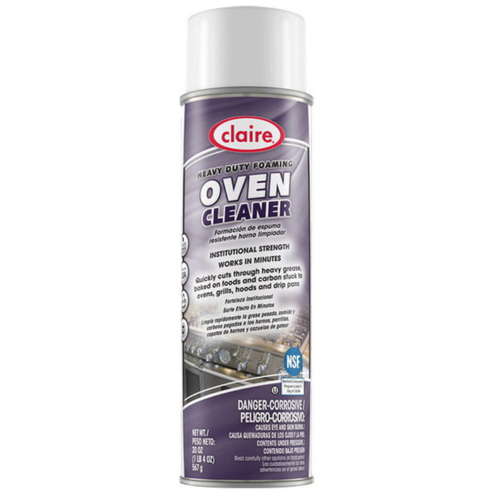 Claire® Heavy Duty Foaming Oven Cleaner - 20 oz Aerosol Can Thumbnail
