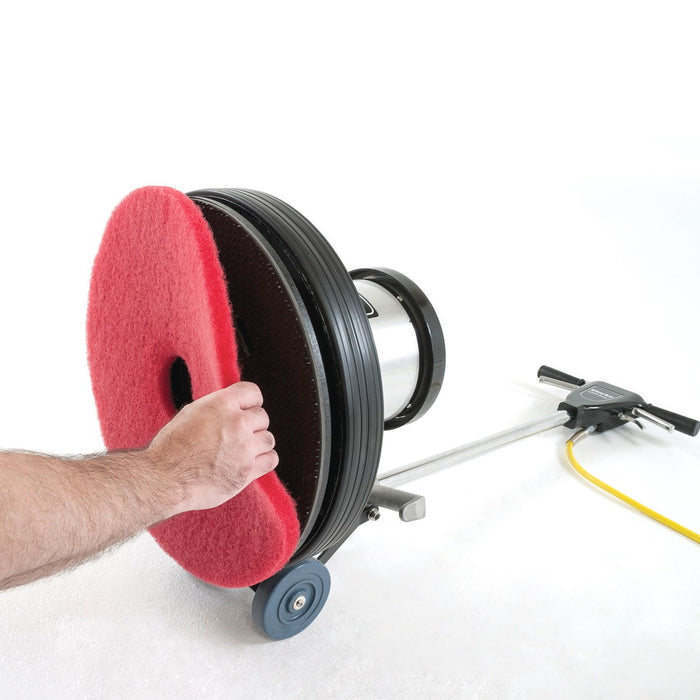 Changing Pads on Clarke Dual Speed 20 inch Floor Polisher