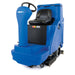 Front of Clarke® Focus® II BOOST® Automatic Ride on Floor Scrubber