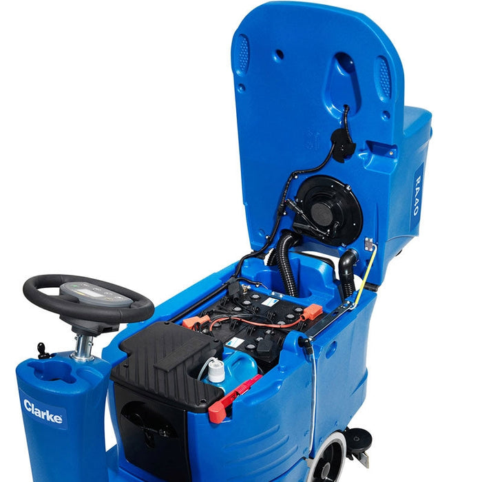 Clarke® RA40™ Rider Scrubber - Battery Compartment