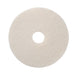 6.5 inch White Round Baseboard Buffing Pad