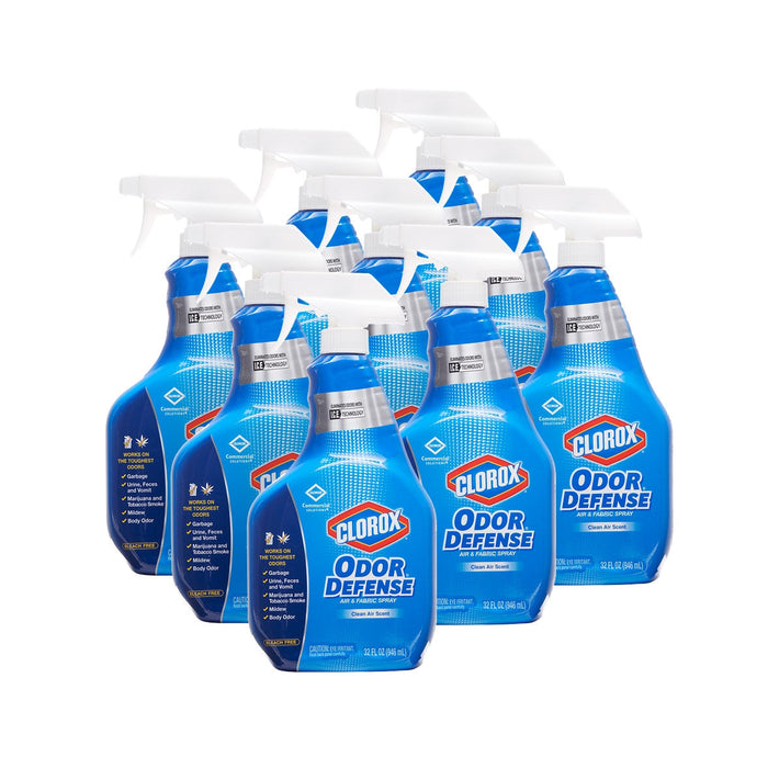 Clorox® Odor Defense® Clean Scent Air & Fabric Spray Case of 9