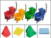 Color Coded Mop Buckets & Microfiber Rags
