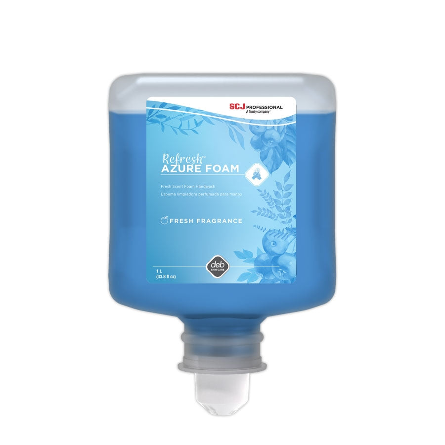 Deb® Refresh™ Azure Foam Fresh Apple Hand Soap (1 Liter Cartridges