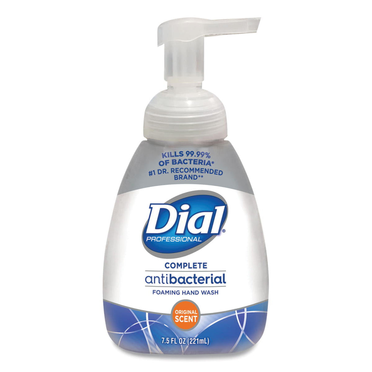 Dial® Antibacterial Foaming Hand Soap (7.5 oz Pump Bottles) Case of 8