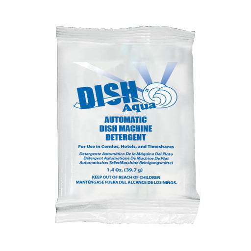 Maxim® Dish Aqua Automatic Dish Machine Detergent (1.4 oz. Packets) - Case of 200
