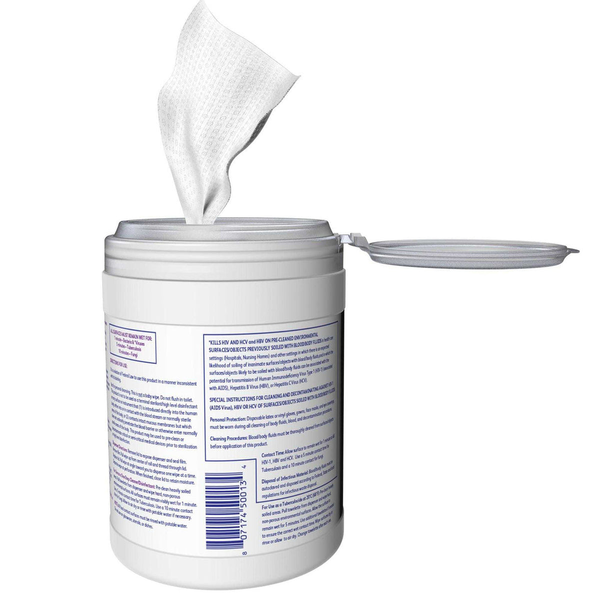 4599516 Diversey™ Oxivir® Tb EPA Registered Disinfectant Wipes #4599516 (6” x 6 ...
