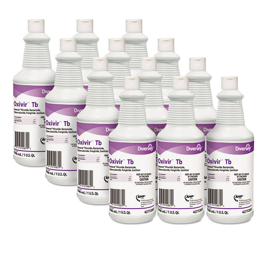 Diversey™ Oxivir Tb Virucidal & Disinfectant (32 oz. Squeeze Bottles) - Case of 12 Thumbnail