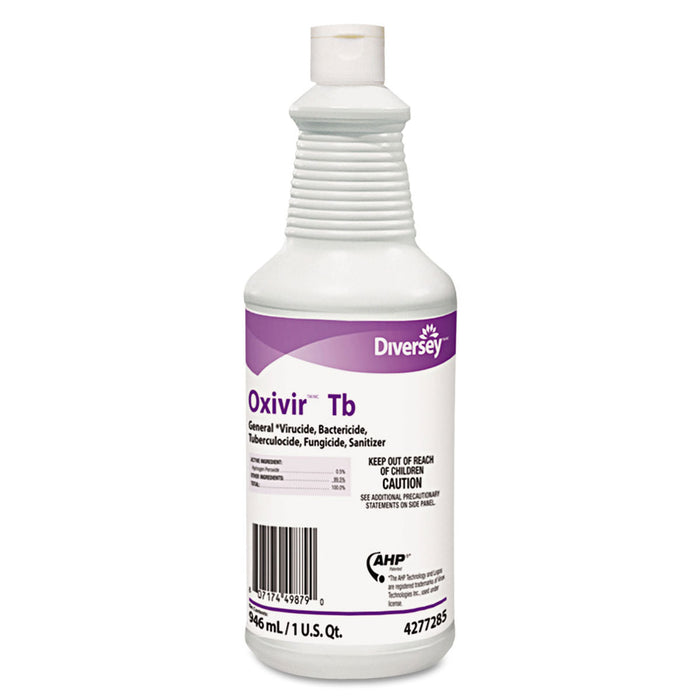 Diversey™ Oxivir Tb Virucidal & Disinfectant - 32 oz. Squeeze Bottles