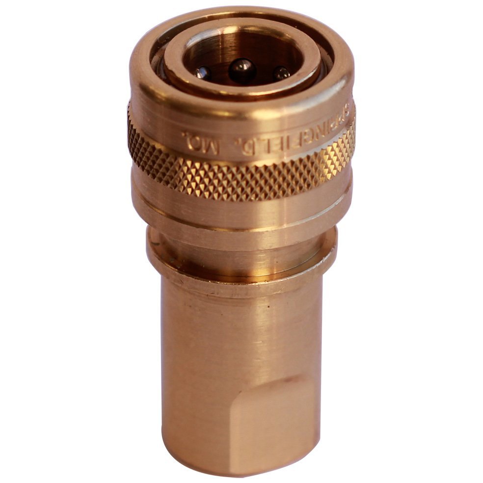 1/8 inch Brass Female Quick Disconnect — CleanFreak.com