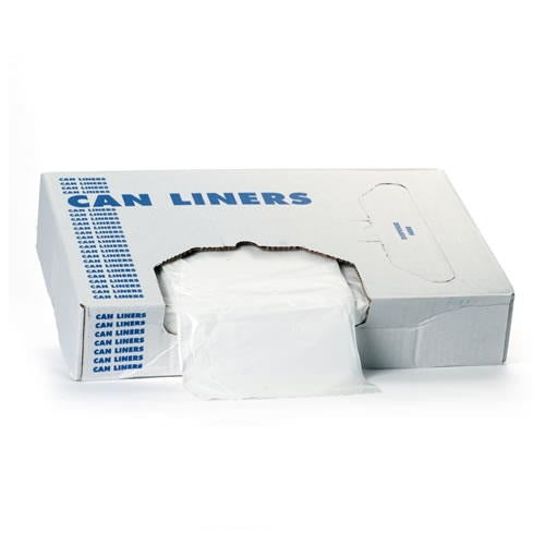 Heritage Low-Density Can Liners 20-30 Gal 0.65 Mil 30 x 36 Clear 250/Carton