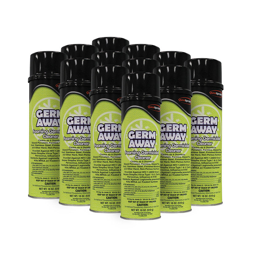 Hospeco® #2170 Germ Away Foaming Germicidal Disinfectant Cleaner (18 oz ...
