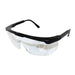 Impact® Pro-Guard® 801 Series Rachet Frame w/ Adjustable Temple Anti-Fog Safety Glasses (Clear Lens)