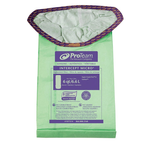 ProTeam® Super Coach Pro 6 Qt. Vac Bags Thumbnail