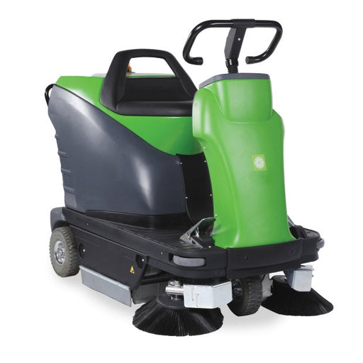 Battery Powered Rider Warehouse Sweeper