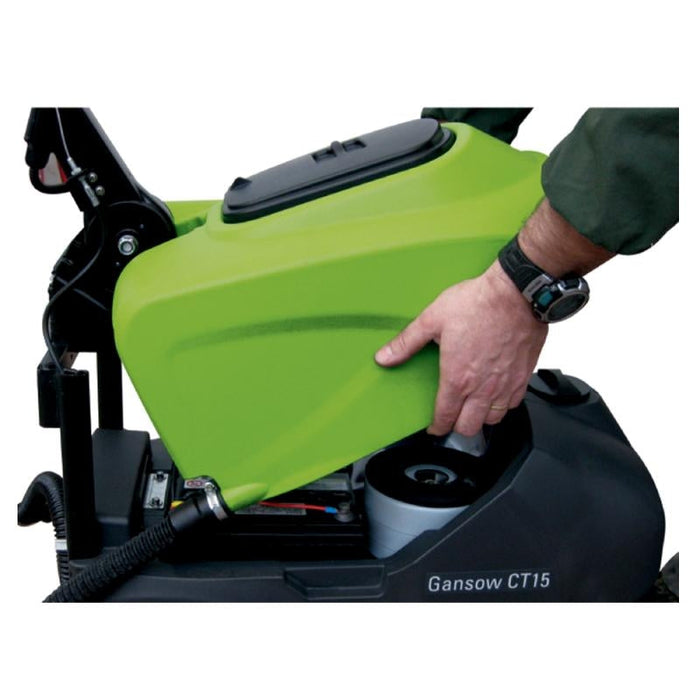 CT15 Lightweight Small Area Auto Scrubber Removable Tank