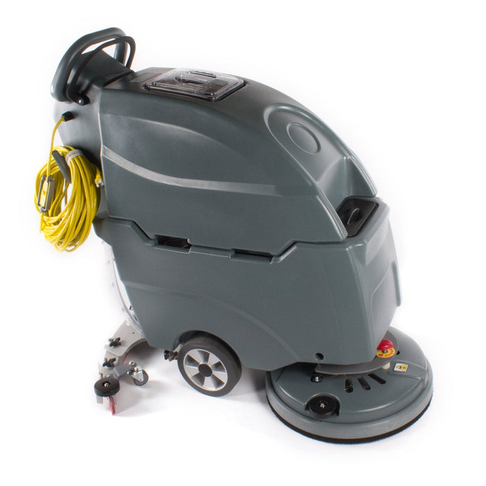 CleanHound 18" Electric Automatic Floor Scrubber with Brush Skirt