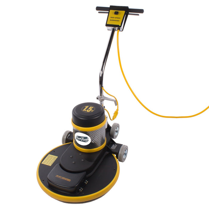 CleanFreak® 1500 RPM Dust Control Floor Burnisher - 20 inch