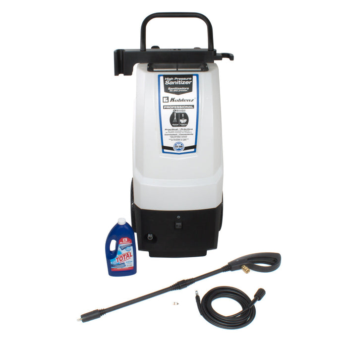 Koblenz® HLT-390 High Pressure Disinfectant & Sanitizer Sprayer #00-2983-5 (Misting & Fogging Tips Included) - 8 Gallon