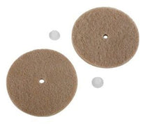 Tan Floor Cleaning Pads (#45-0105-2) for Koblenz P4000 Scrubber - Pack of 2