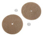 Tan Floor Cleaning Pads (#45-0105-2) for Koblenz P4000 Scrubber - Pack of 2