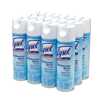 Lysol® Crisp Linen Disinfectant Spray #74828 (19 oz. Aerosol Cans) - Case of 12