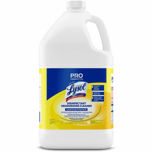 Lysol® Disinfectant Deodorizing Cleaner (Lemon Scent) - 4 Gallons Thumbnail