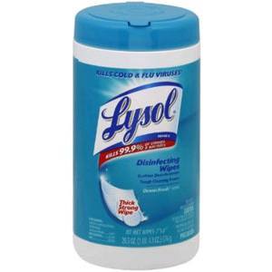 Lysol Ocen Fresh Disinfecting Wipes - #77925