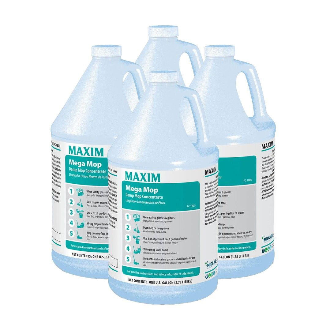 Maxim® 'Mega Mop' Damp Mop Concentrate Floor Cleaning Solution (1