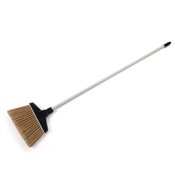 MaxiSweep™ 13" White Flagged Angle Broom w/ Fiberglass Handle (#91355)