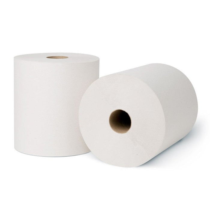 Merfin® #7850W Exclusive White Paper Towel (7.5 x 800') - 6 Rolls —