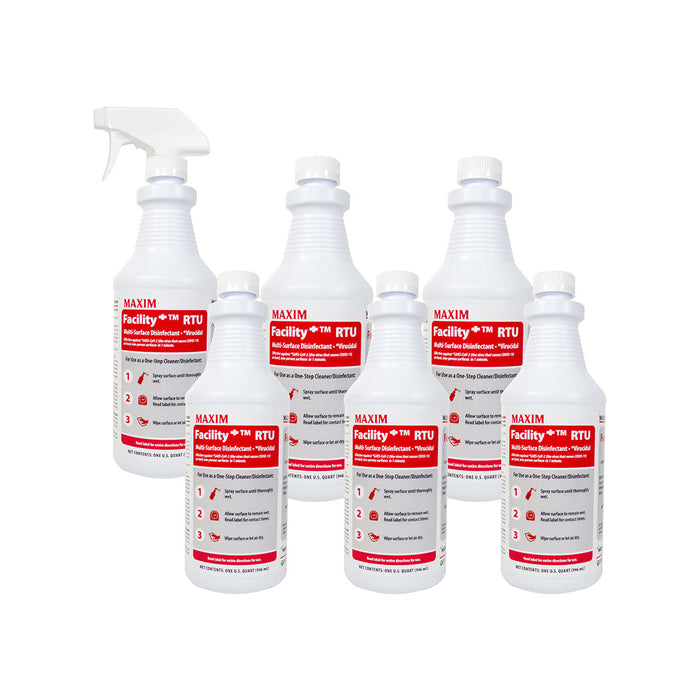Maxim® Facility+ One-Step Disinfectant Cleaner & Deodorant RTU