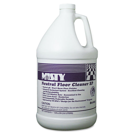 Misty® Neutral Floor Cleaner EP (#1033704) - Gallon Bottle Thumbnail
