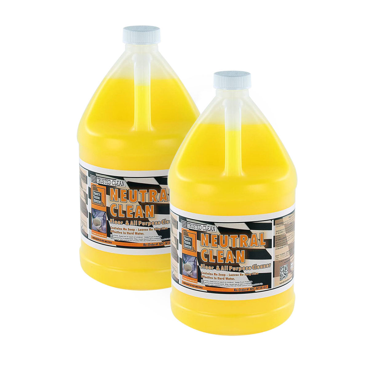 Trusted Clean 'Neutral Clean' Floor Cleaning Solution (1 Gallon Bottles ...