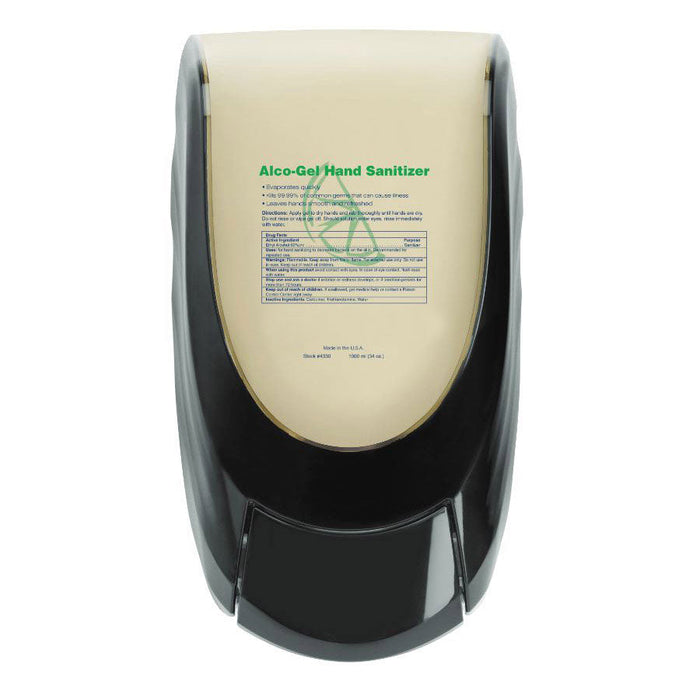Nyco® Black Manual Hand Sanitizer & Soap Dispenser (1 Liter)