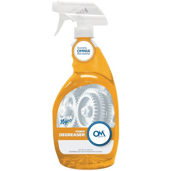 Nyco® OM1 Power Degreaser (32 oz Bottles) - Case of 9 — CleanFreak.com