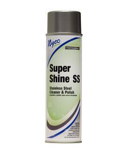 Nyco® 'Super Shine SS' Aerosol Stainless Steel & Metal Cleaner (15 oz Aerosol Cans) - Case of 12