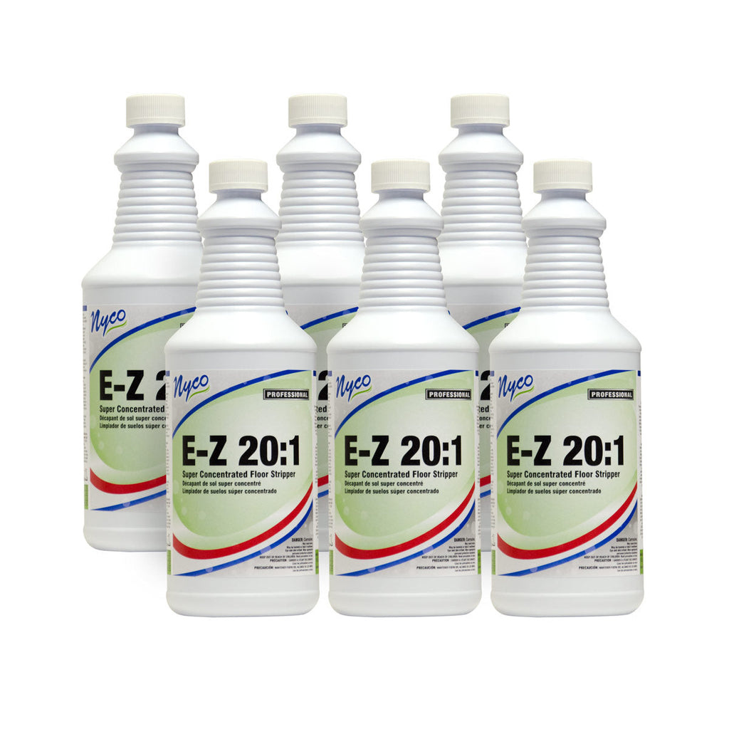 Nyco® 'E-Z 20:1' Concentrated Floor Stripper (32 oz Bottles