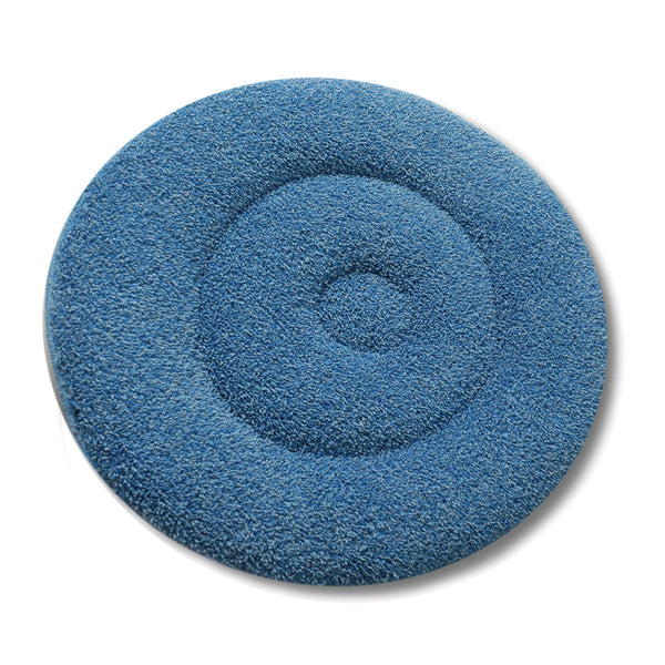 Americo Micro Fiber Blue Bonnet Carpet Cleaning Bonnets – 2 Pack, 17 Inch, Machine Washable & Extremely Absorbent