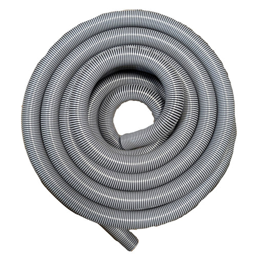 50' Grey Vacuum Hose w/ 1.5" Diameter Thumbnail