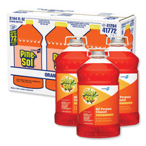 Pine-Sol® Orange Energy® Concentrated All Purpose Cleaner (144 oz. Bottles) - Case of 3