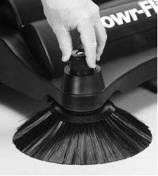 Side Replacement Brush (#PS320E) for the Powr-Flite® PS320 Push Sweeper Thumbnail