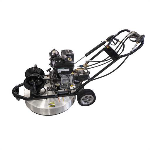 Pressure Mower Concrete Surface Cleaner Left View